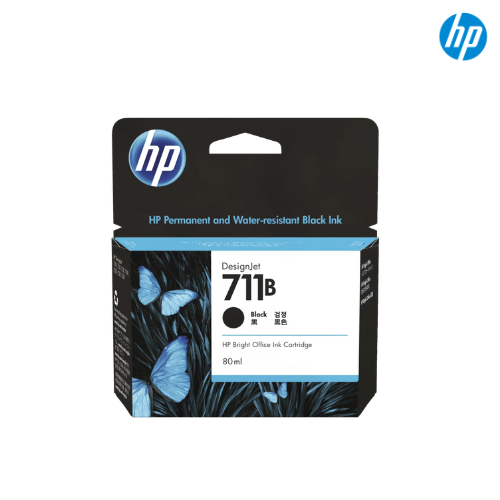 ตลับหมึกอิงค์เจ็ท HP Original Ink Cartridge HP711B Black, 711B